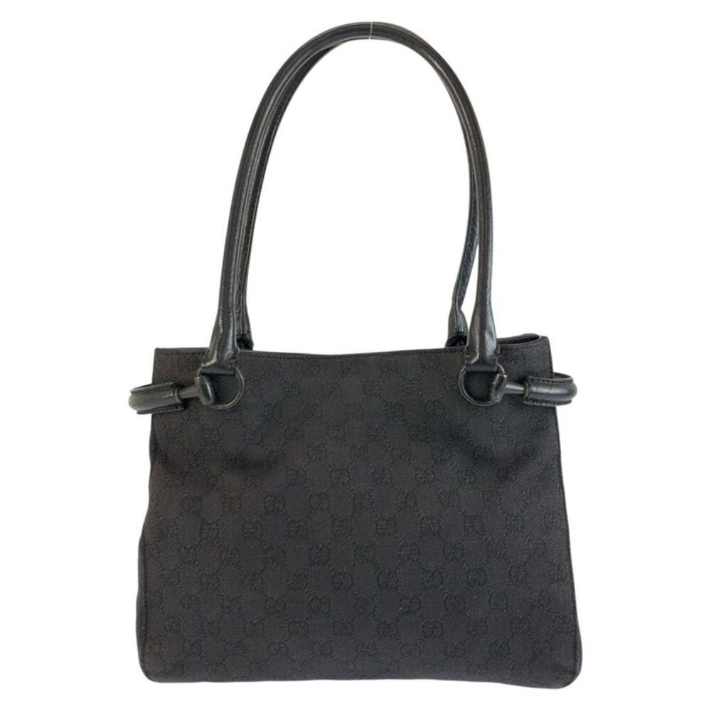 Gucci GG Canvas Leather Shoulder Bag